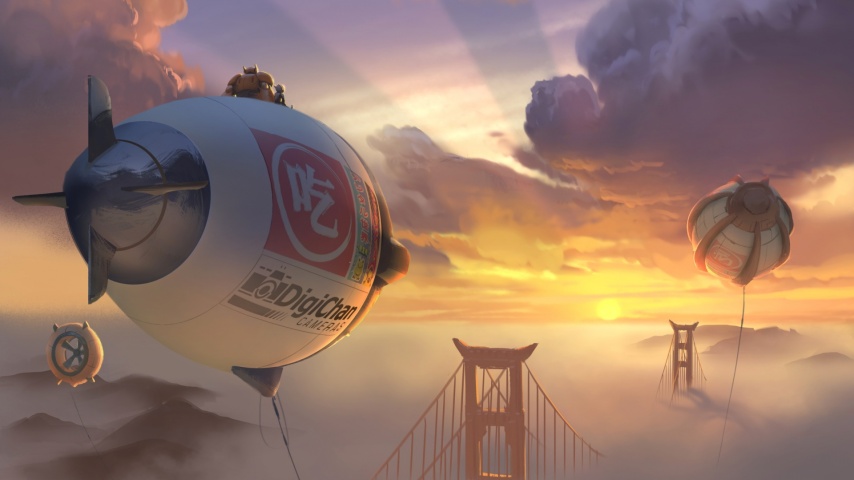 Szene aus „Baymax – Riesiges Robowabohu“ © Walt Disney Studios Motion Pictures Germany GmbH